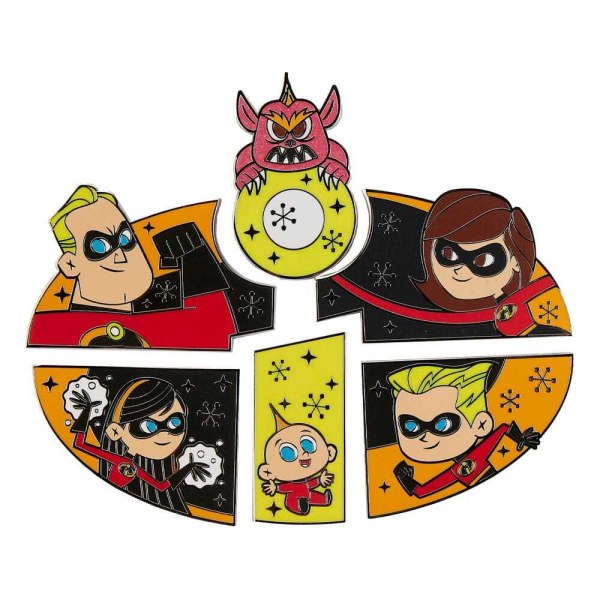 Loungefly Disney Pixar Incredibles Puzzel Mysterie Blind Box Emaille Pin