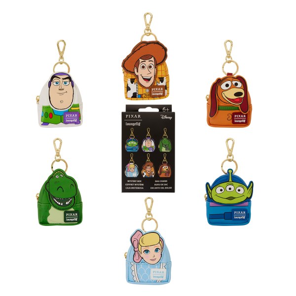 PIXAR TOY STORY MYSTERIE MINI RUGZAK TAS CHARM - DISNEY LOUNGEFLY