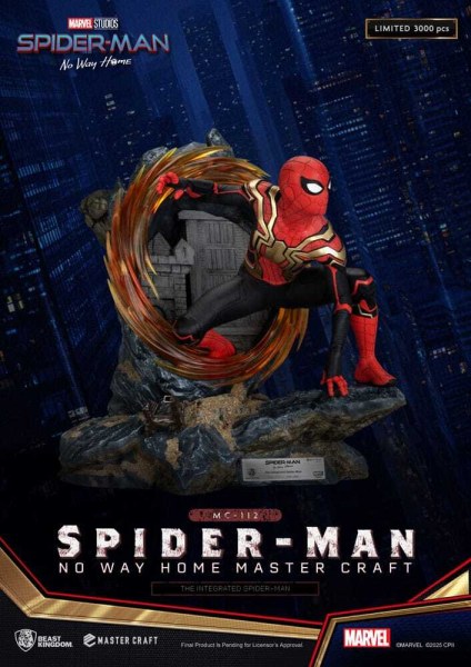 Spider-Man: No Way Homebeeldje Master Craft The Integrated Spider-Man 31 cm