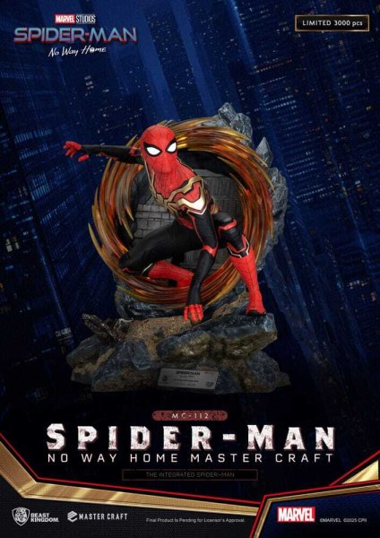 Spider-Man: No Way Homebeeldje Master Craft The Integrated Spider-Man 31 cm