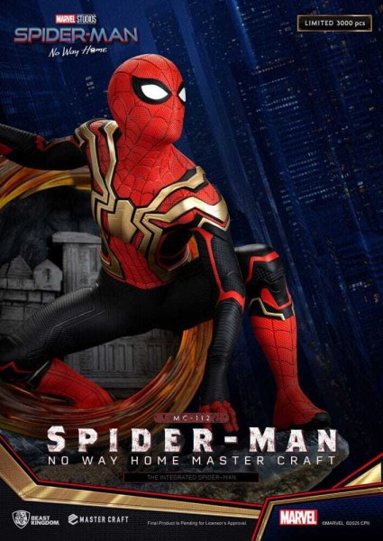 Spider-Man: No Way Homebeeldje Master Craft The Integrated Spider-Man 31 cm
