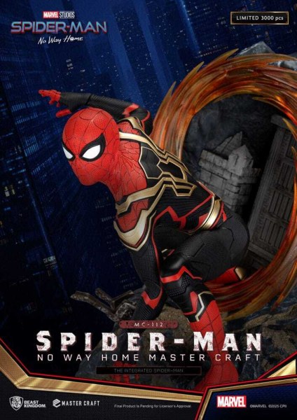 Spider-Man: No Way Homebeeldje Master Craft The Integrated Spider-Man 31 cm