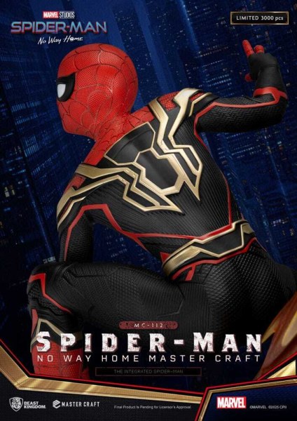 Spider-Man: No Way Homebeeldje Master Craft The Integrated Spider-Man 31 cm