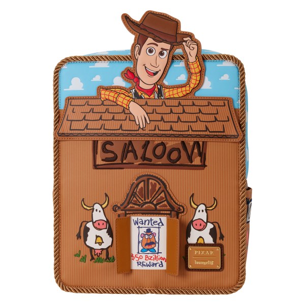 WOODY MINI RUGZAK - LOUNGEFLY DISNEY PIXAR TOY STORY 30-JARIG JUBILEUM