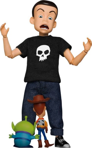 Toy Story figuur Dynamic Action Heroes Sid Phillips Deluxe Versie 14 cm