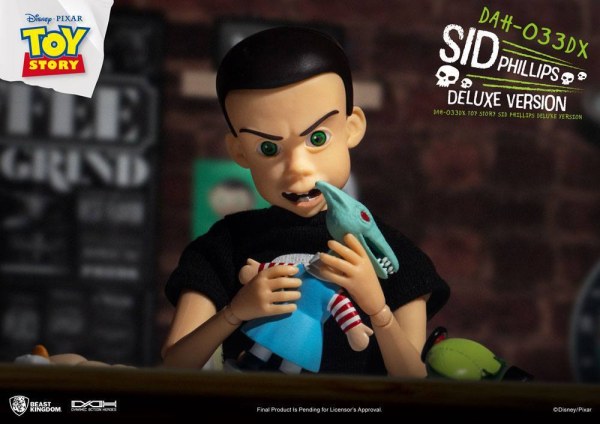 Toy Story figuur Dynamic Action Heroes Sid Phillips Deluxe Versie 14 cm