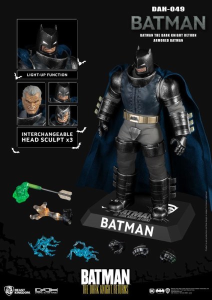Batman The Dark Knight Returns figuur Dynamic Action Heroes 1/9 Armored Batman 21 cm