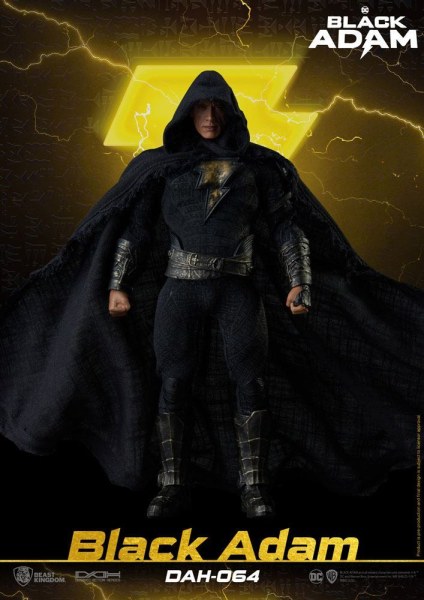 Zwarte Adam figuur Dynamic Action Heroes 1/9 Zwarte Adam 18 cm