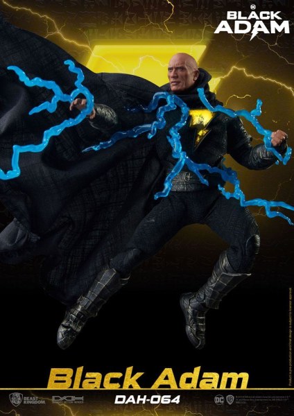 Zwarte Adam figuur Dynamic Action Heroes 1/9 Zwarte Adam 18 cm