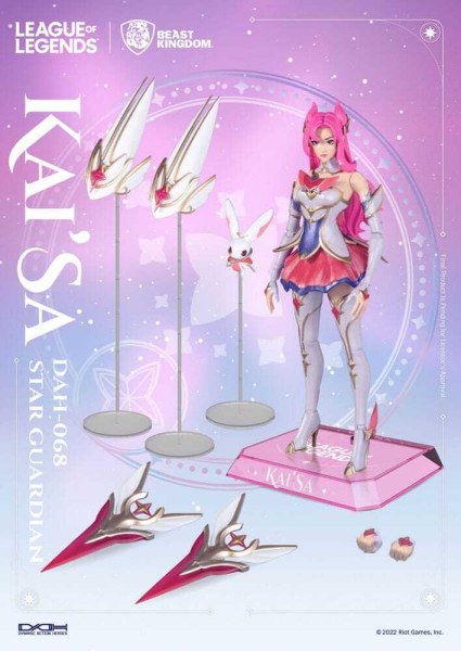 League of Legends figuur Dynamic Action Heroes 1/9 Star Guardian Kai'Sa 19 cm