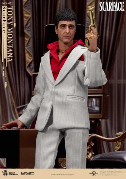 Scarface (1983) Tony Montana beeldje 20 cm