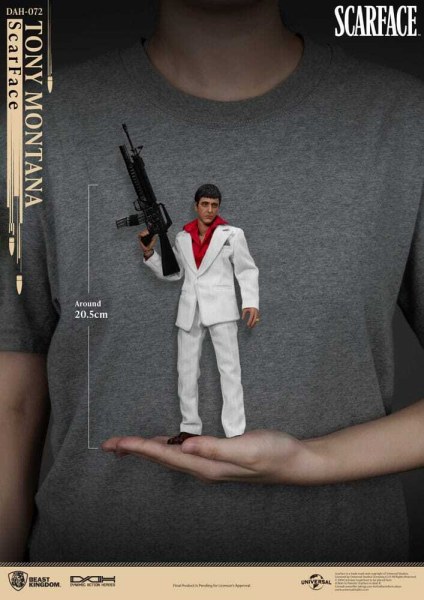 Scarface (1983) Tony Montana beeldje 20 cm