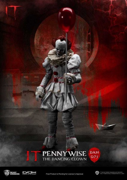 "He" Dynamische Actiehelden 1/9 Pennywise figuur 21 cm