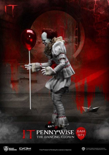 "He" Dynamische Actiehelden 1/9 Pennywise figuur 21 cm