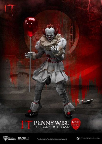 "He" Dynamische Actiehelden 1/9 Pennywise figuur 21 cm