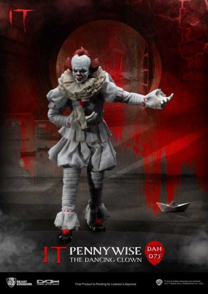 "He" Dynamische Actiehelden 1/9 Pennywise figuur 21 cm