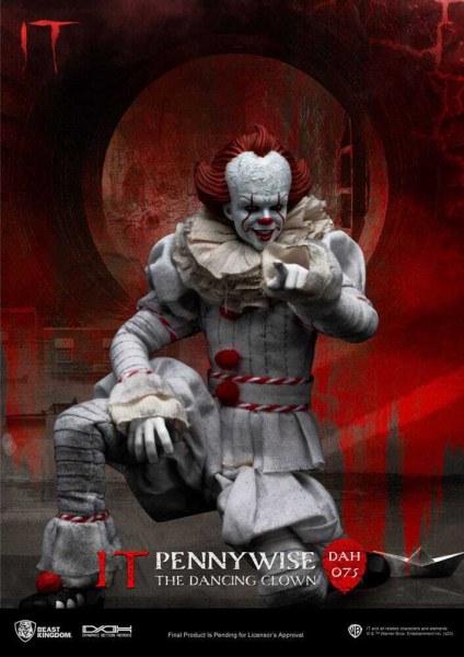 "He" Dynamische Actiehelden 1/9 Pennywise figuur 21 cm