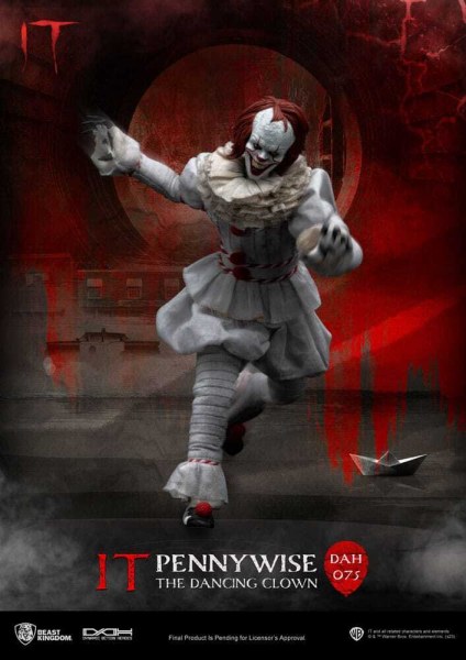"He" Dynamische Actiehelden 1/9 Pennywise figuur 21 cm