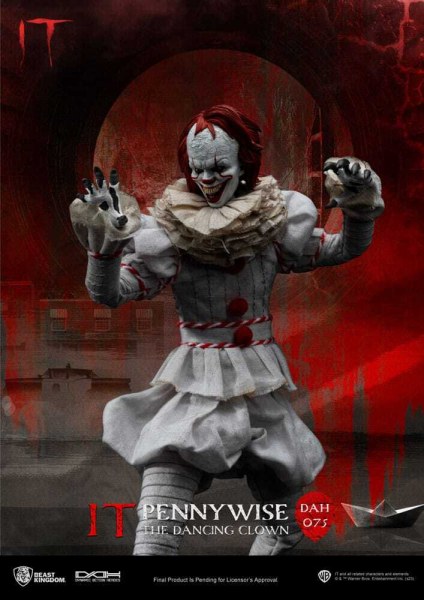 "He" Dynamische Actiehelden 1/9 Pennywise figuur 21 cm