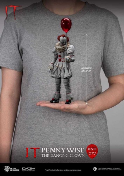 "He" Dynamische Actiehelden 1/9 Pennywise figuur 21 cm