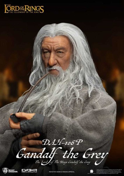 The Lord of the Rings Dynamic Action Heroes 1/9 Gandalf de Grijze 21 cm figuur