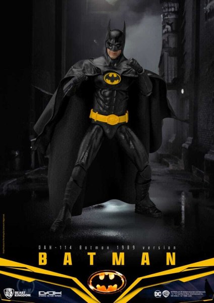 DC Comics figuur Dynamic Action Heroes 1/9 Batman 1989 Ver. 21cm