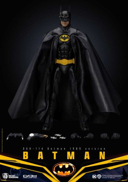 DC Comics figuur Dynamic Action Heroes 1/9 Batman 1989 Ver. 21cm
