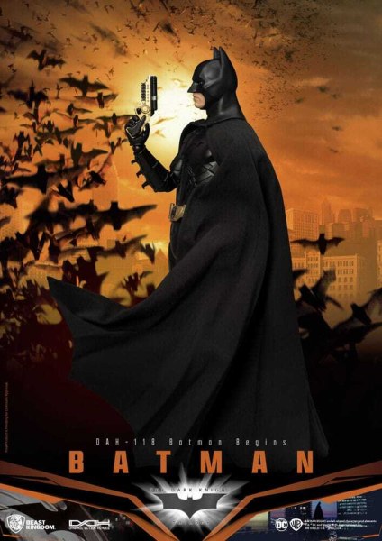 DC Comics figuur Dynamic Action Heroes 1/9 Batman (Batman Begins) 21 cm