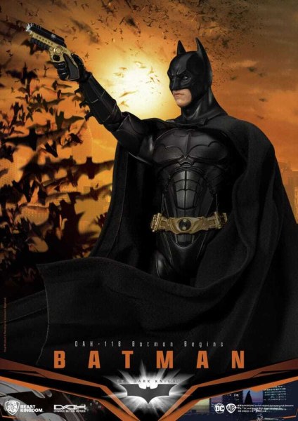 DC Comics figuur Dynamic Action Heroes 1/9 Batman (Batman Begins) 21 cm