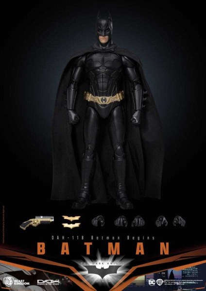 DC Comics figuur Dynamic Action Heroes 1/9 Batman (Batman Begins) 21 cm