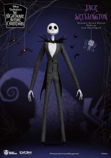 The Kerstmis Before Kerstmis Dynamische Actiehelden 1/9 Jack 21 cm figuur
