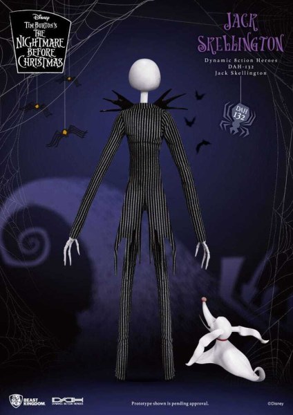 The Kerstmis Before Kerstmis Dynamische Actiehelden 1/9 Jack 21 cm figuur