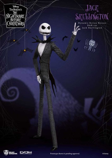 The Kerstmis Before Kerstmis Dynamische Actiehelden 1/9 Jack 21 cm figuur