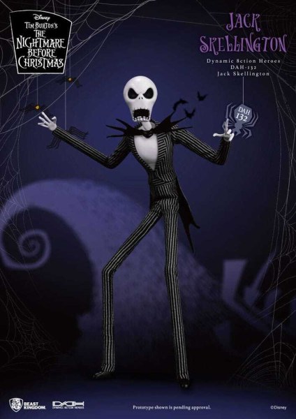 The Kerstmis Before Kerstmis Dynamische Actiehelden 1/9 Jack 21 cm figuur