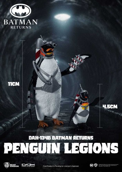 Batman Returns-pakket met 2 Penguin Legions-beeldjes