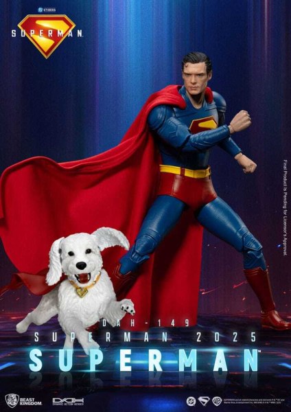 Superman (2025) Superman & Krypto beeldje 21 cm