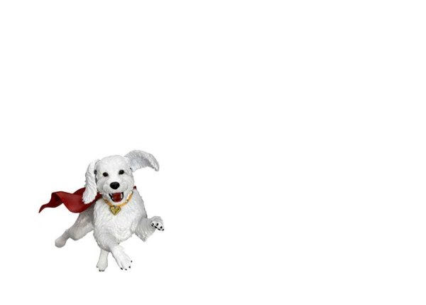 Superman (2025) Superman & Krypto beeldje 21 cm
