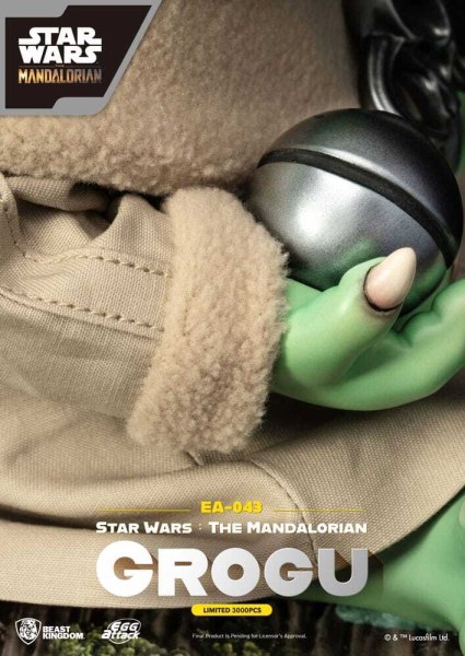 Star Wars: The Mandalorian Egg Attack Grogu-beeldje 18 cm
