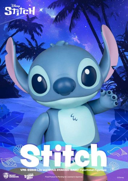 Lilo en Stitch Syaking Bang Stitch vinyl spaarpot 30 cm