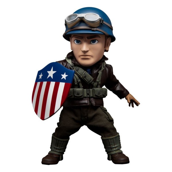 Captain America: The First Avenger Egg Attack Actiefiguur Captain America DX Versie 17 cm