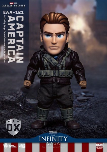 Captain America: The First Avenger Egg Attack Actiefiguur Captain America DX Versie 17 cm