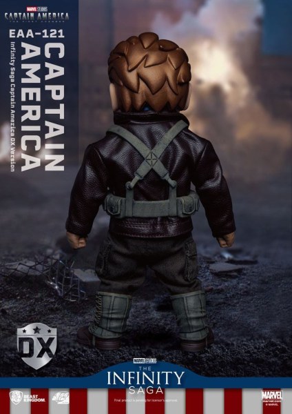 Captain America: The First Avenger Egg Attack Actiefiguur Captain America DX Versie 17 cm