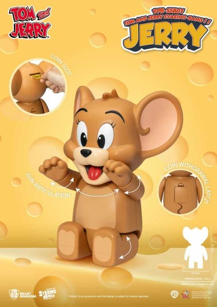 Tom & Jerry Syaking Bang Jerry PVC-figuur 30 cm