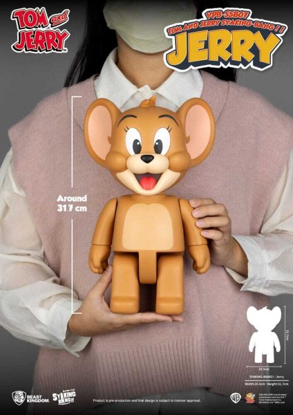 Tom & Jerry Syaking Bang Jerry PVC-figuur 30 cm