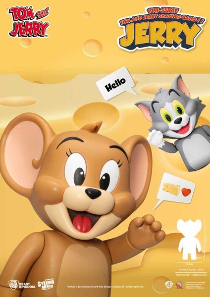 Tom & Jerry Syaking Bang Jerry PVC-figuur 30 cm