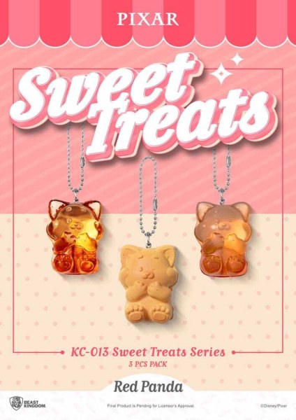 Pixar Sweet Treats Series 4 cm 3-pack sleutelhangers