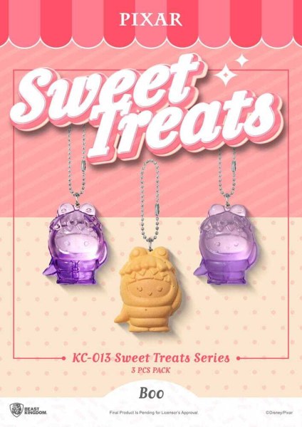 Pixar Sweet Treats Series 4 cm 3-pack sleutelhangers