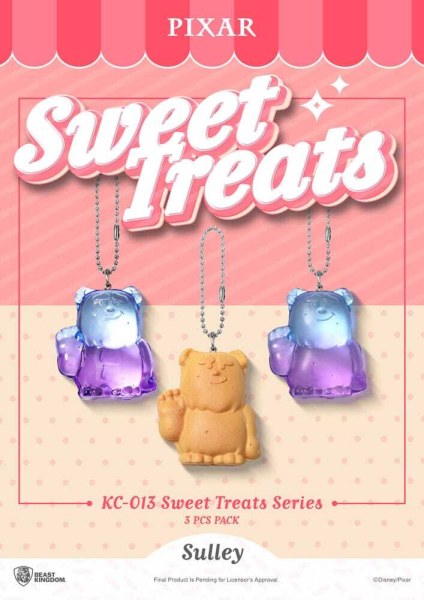 Pixar Sweet Treats Series 4 cm 3-pack sleutelhangers