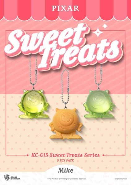 Pixar Sweet Treats Series 4 cm 3-pack sleutelhangers