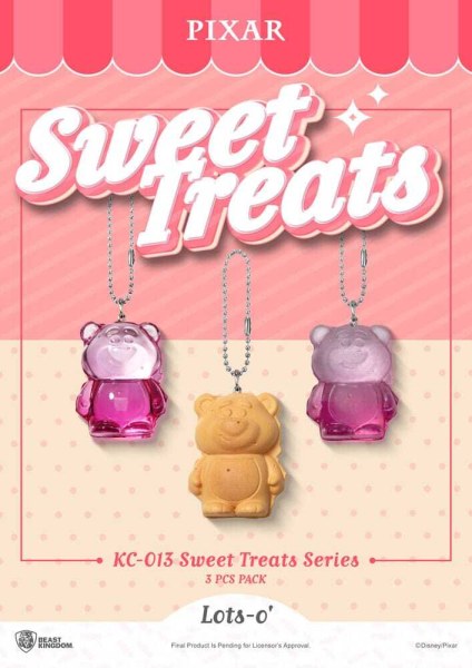 Pixar Sweet Treats Series 4 cm 3-pack sleutelhangers